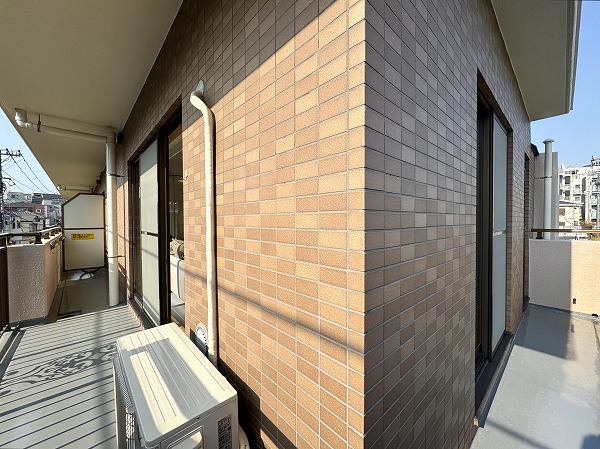 朝日マンション大崎_L字バルコニーの写真