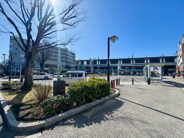 浮間舟渡駅前ロータリー
