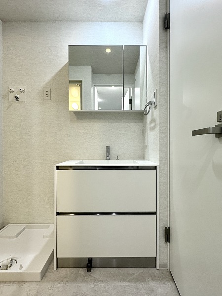 祐天寺コーポラス_洗面室の写真