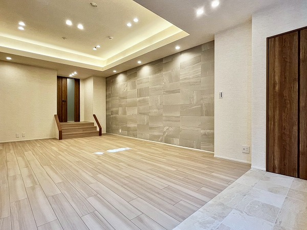 世田谷弦巻ハイム_おしゃれなリビングダイニングキッチンの写真