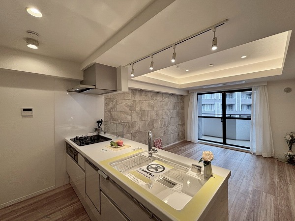 藤和シティホームズ神楽坂_リビングダイニングキッチンの写真