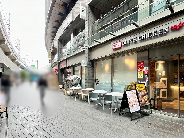 二子玉川駅の飲食店の様子