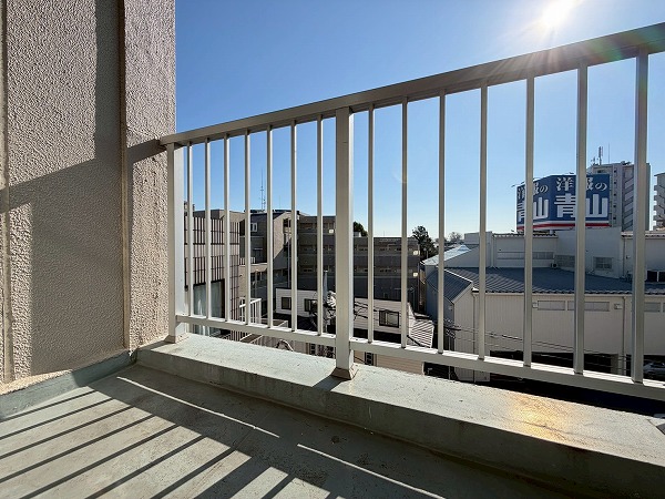 都立大第2コーポラス_バルコニーの写真