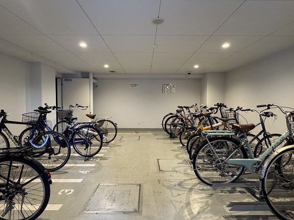 シーズクロノス蒲田　駐輪場