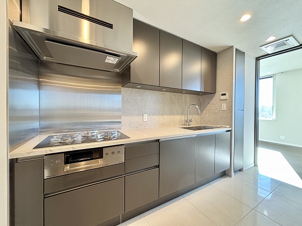 アトラス麻布台_収納スペースが豊富なキッチンの写真