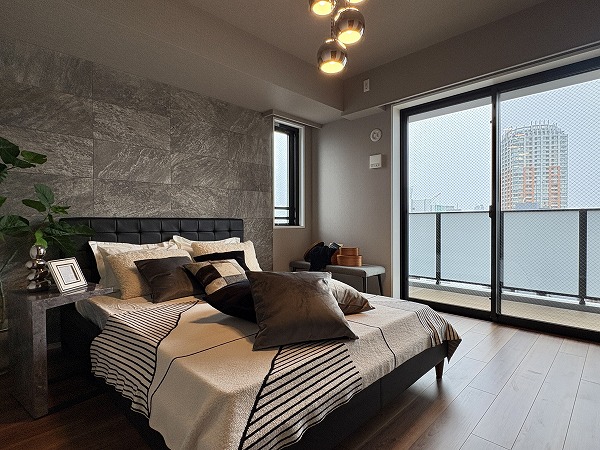 グランリビオ表参道_約8帖の寝室の写真