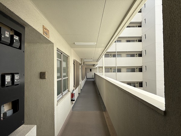 蒲田フラワーマンション_外廊下