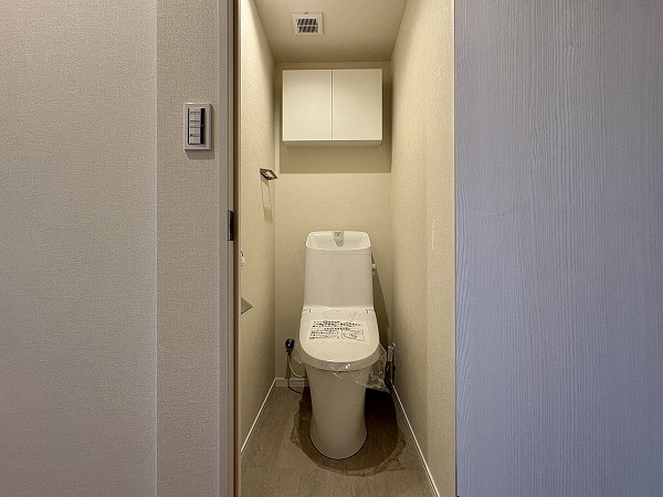 蒲田フラワーマンション_清潔感のあるトイレの写真