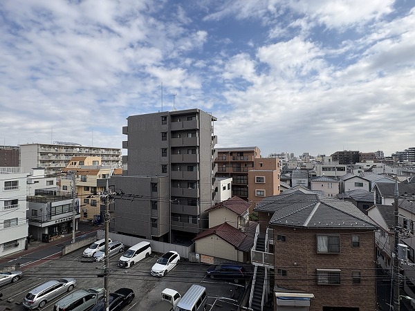 蒲田フラワーマンション_バルコニー眺望の写真