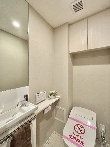 オープンレジデンシア小石川播磨坂_高級感があるトイレの写真