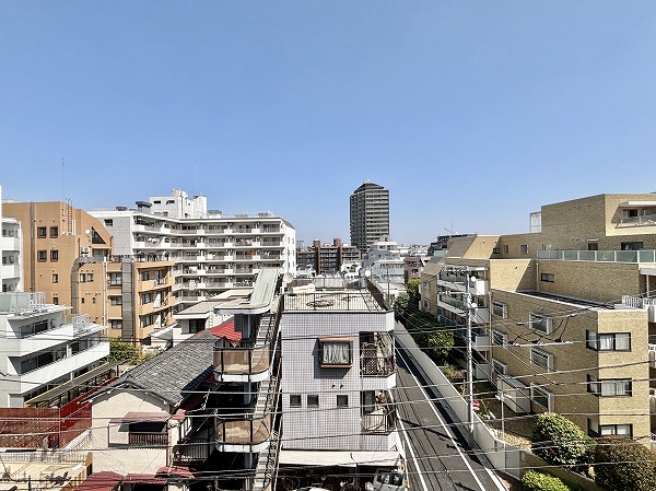 オープンレジデンシア小石川播磨坂_バルコニーからの眺望の写真