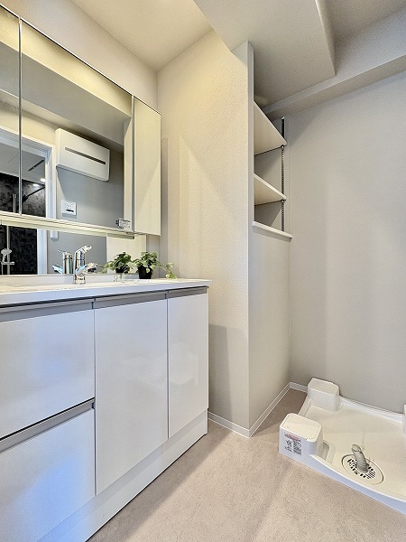 ライオンズマンション世田谷馬事公苑_パウダールームの写真