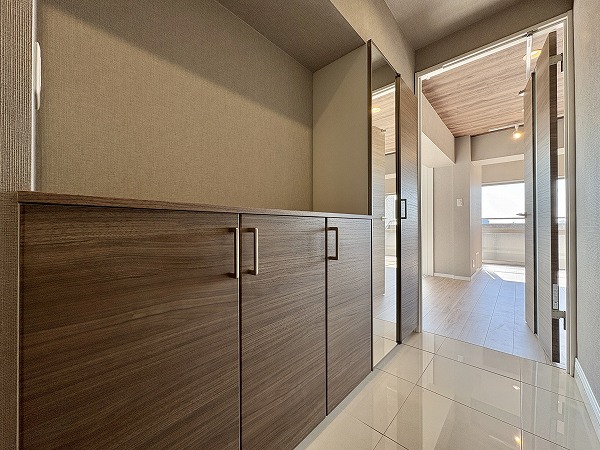 北千束スカイマンション_シューズボックスの写真