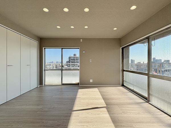 北千束スカイマンション_2面採光の写真