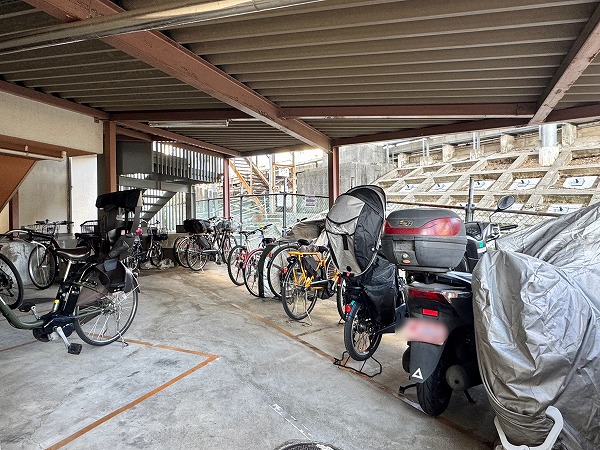 南馬込セントラルパレス 駐輪場