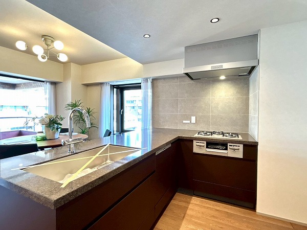 参宮橋ペアシティ_使いやすいキッチンの写真