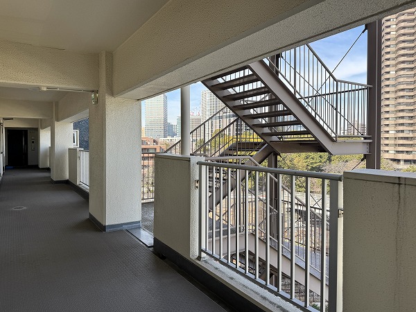 御殿山パークハウス　外廊下