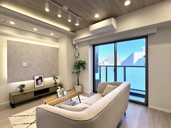 シーズクロノス蒲田_床暖房完備のメインルームの写真