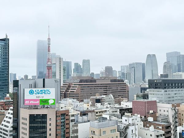 クレストプライムタワー芝_バルコニーからの眺望の写真2