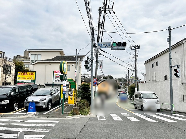 『グランスイート岡本』周辺の様子