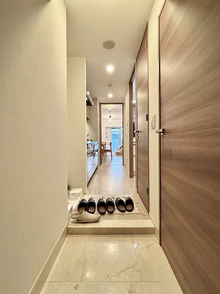 ピアース千代田淡路町_広々とした廊下の写真