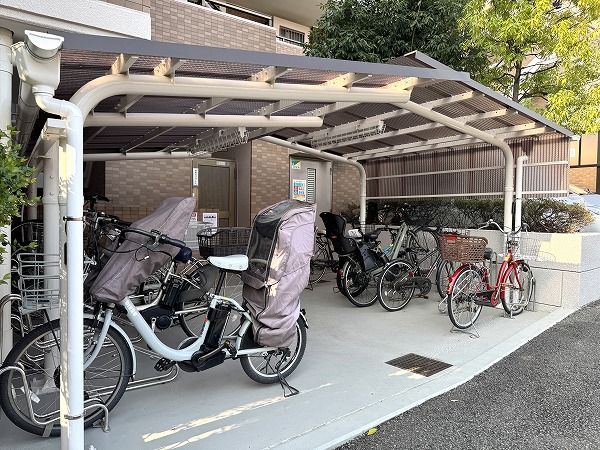 朝日マンション大崎　駐輪場