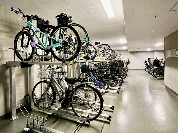 ガーデンヒルズ四ツ谷迎賓の森　駐輪場