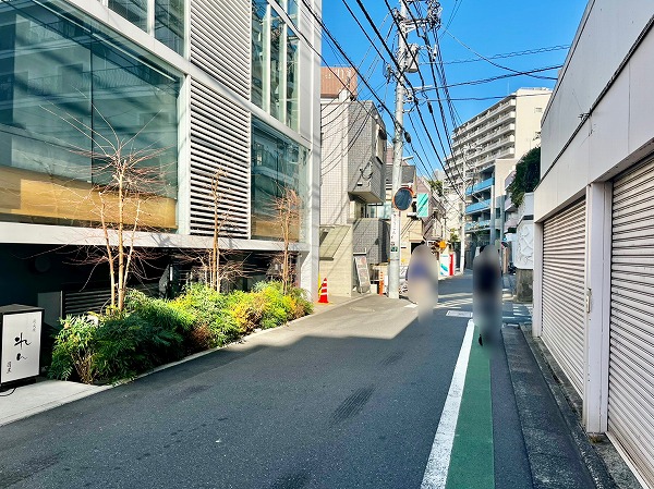 『シャンボール第2目黒』周辺の道