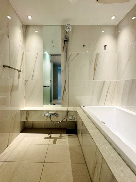 三田ガーデンヒルズ サウスヒル_高級感があるバスルームの写真