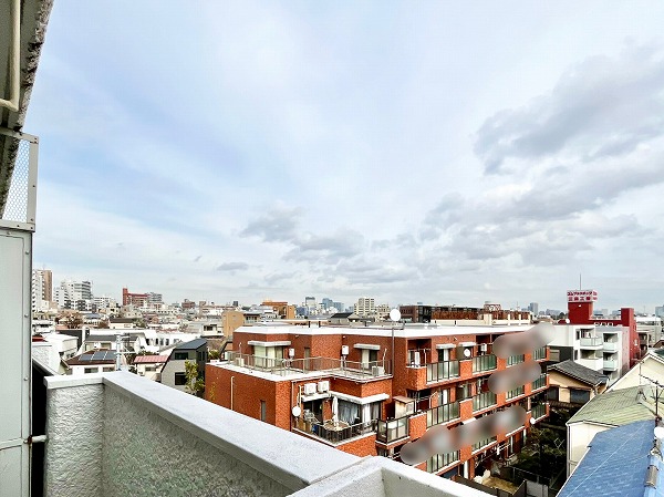 ライオンズマンション上馬_バルコニーの眺望の写真