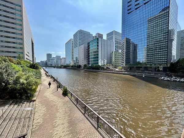 運河沿い