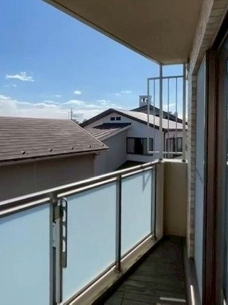 テラッツァ祖師谷大蔵_北向きのバルコニーの写真