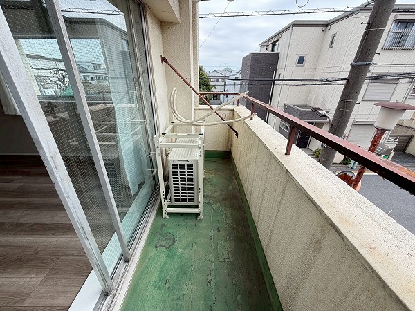 学芸大スカイマンション_ベランダの写真