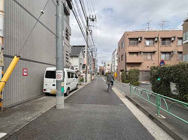 マンションまでの道のり