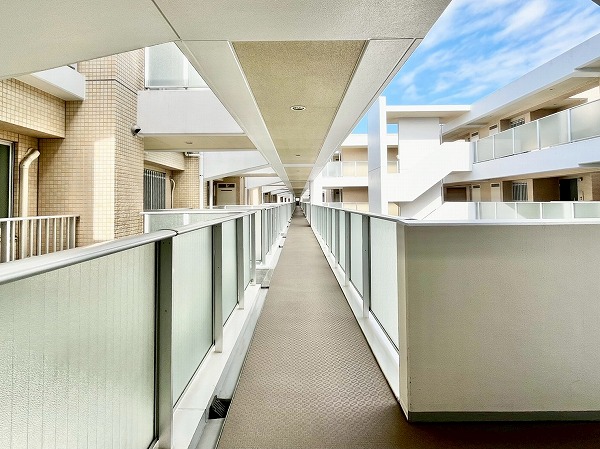 サウススクエア　外廊下