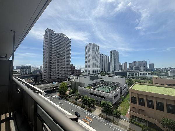 フェイバリッチタワー品川_南向きのバルコニーの写真2