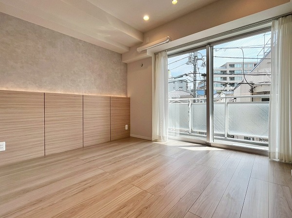 ライトコート四谷_照明がお洒落な洋室の写真