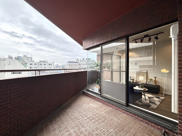 渋谷美竹ハイム_バルコニーの写真