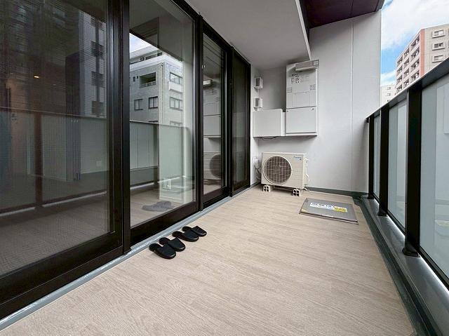 プラウド神田_東向きのバルコニーの写真
