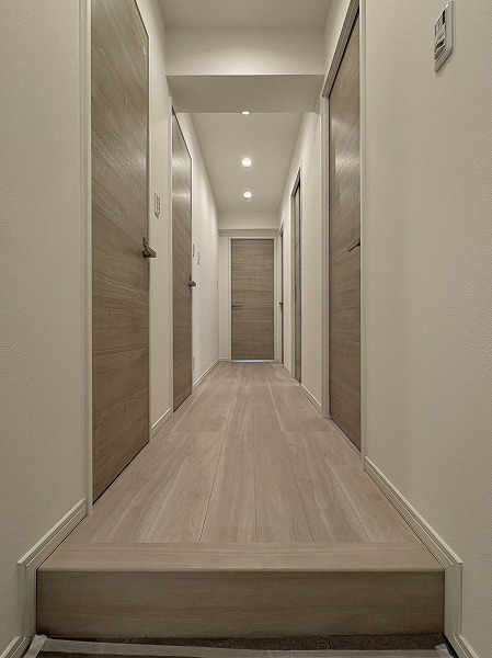 用賀マンション_廊下の写真