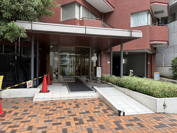 チュリス氷川坂　アプローチ