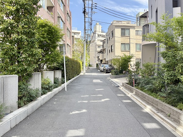 フジタ早稲田マンションまでの道