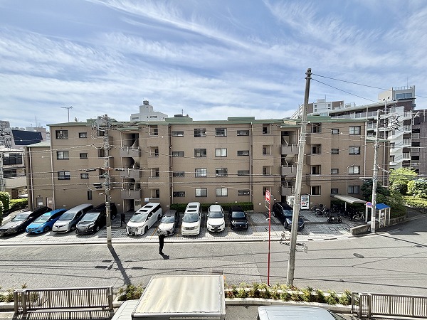 フジタ早稲田マンション_バルコニーからの眺望の写真