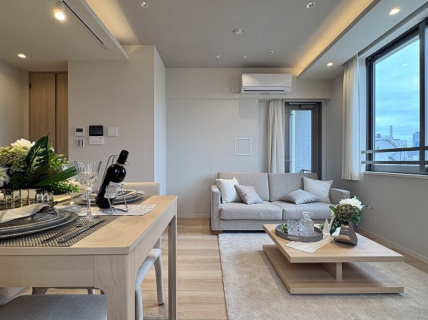 クオリア広尾_リビングダイニングキッチンの写真5