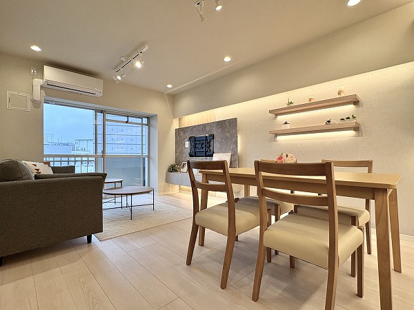 メゾンドール代々木_リビングダイニングキッチンの写真