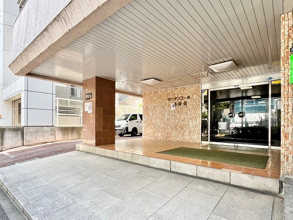 ガーデンコーポ不動前栄ビル　アプローチ