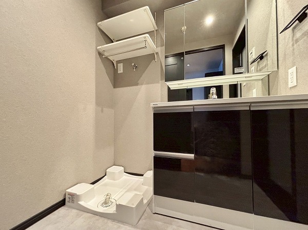 サンセール神楽坂_広々としたパウダールームの写真