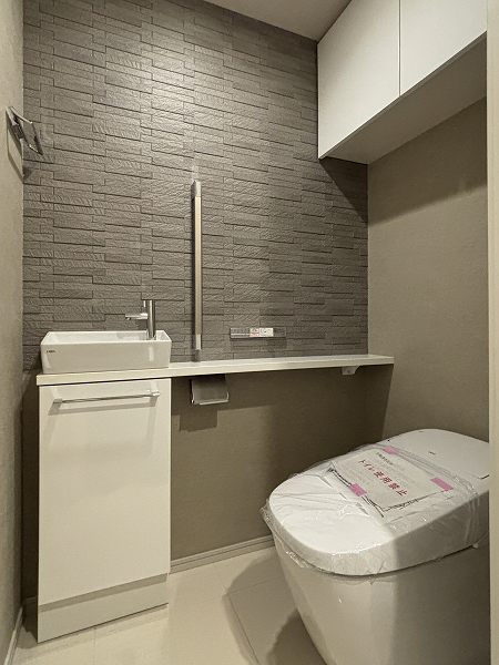品川イーストシティタワー_高級感があるトイレの写真