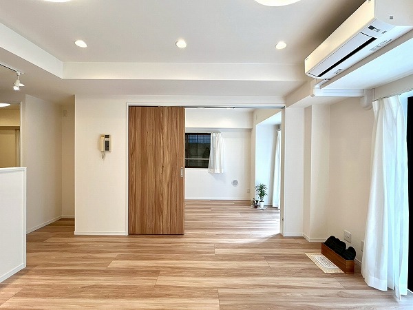 アルブル荻窪_開放感のあるリビングダイニングキッチンの写真