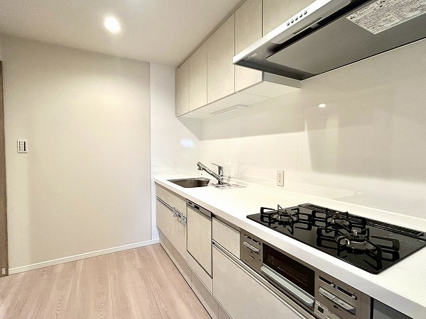 ジェイシティ千歳烏山_半独立キッチンの写真